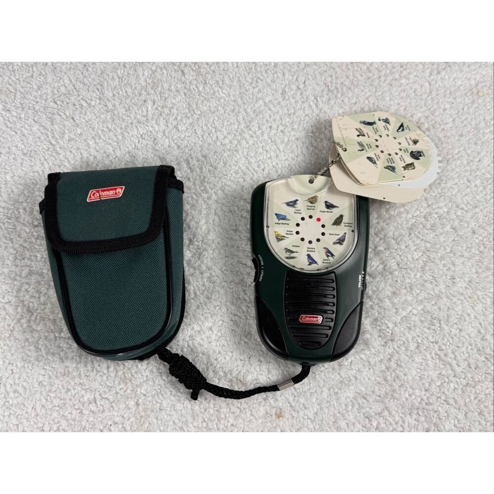 Coleman Birdfinder With Cards/Case